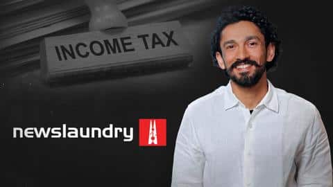 'Wasn't allowed access to lawyer': Newslaundry co-founder on I-T survey 'Wasn't allowed access to lawyer': Newslaundry co-founder on I-T survey