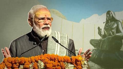 PM Modi arrives in Kedarnath, inaugurates Adi Shankaracharya statue PM Modi arrives in Kedarnath, inaugurates Adi Shankaracharya statue