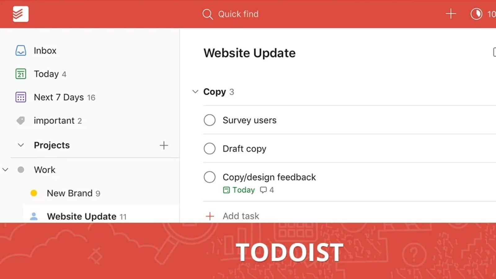 Todoistで生産性をカスタマイズ