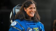 Watch: Retired astronaut Sunita Williams runs Boston Marathon 2026