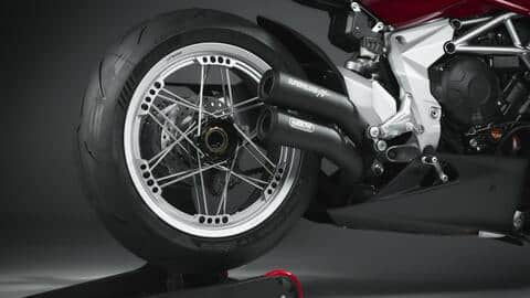 Supersport flaunts forged aluminum wheels, titanium exhaust