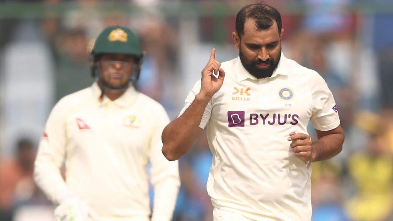 Mohammed Shami '100% pain-free' ahead of Australia tour 