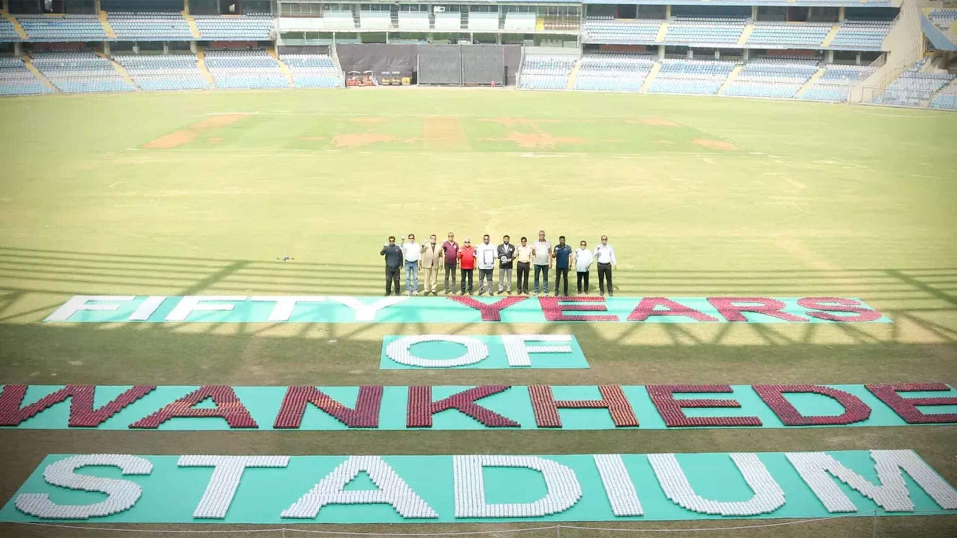 Mumbai Cricket Association sets Guinness World Record at Wankhede Stadium