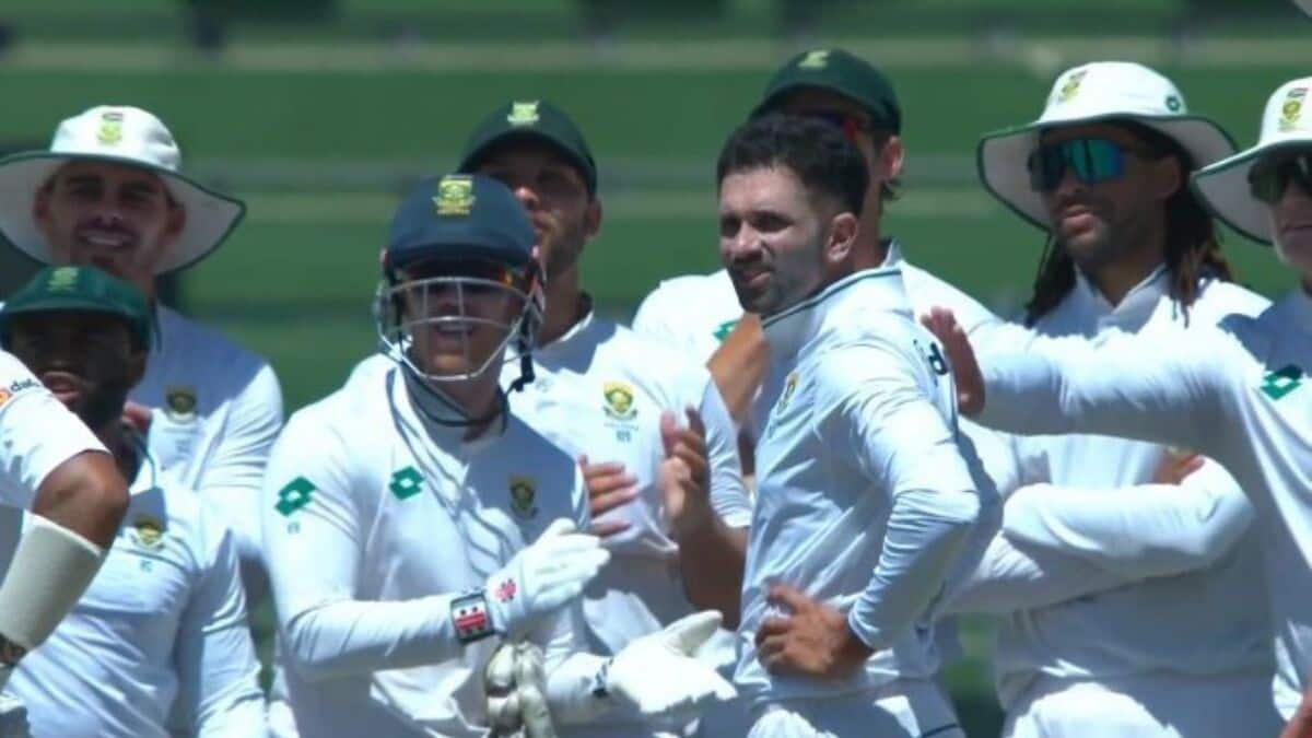 Keshav Maharaj's fifer helps SA whitewash SL: Key stats