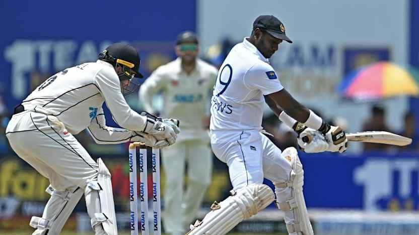 Angelo Mathews sustains hand injury during Sri Lanka-New Zealand Test