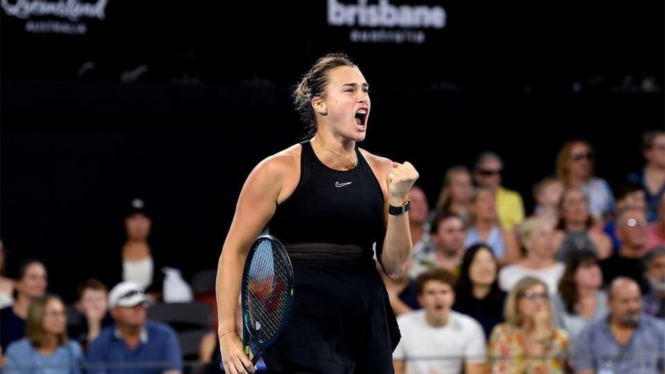 Aryna Sabalenka commences season with dominant victory at Brisbane International