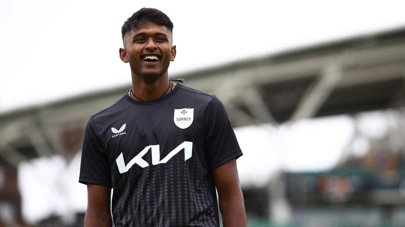 Sai Sudharsan returns to Surrey for County Championship matches