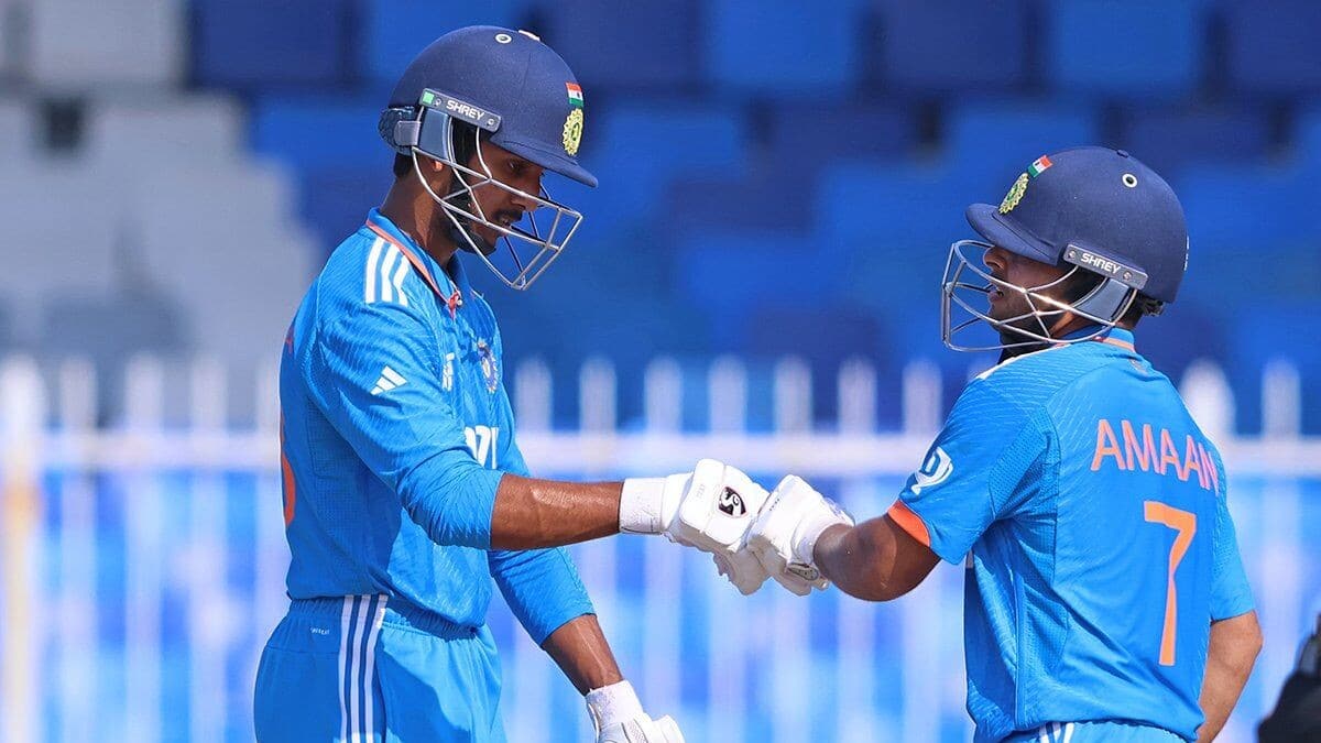 Under-19 Asia Cup: Mohamed Amaan's ton helps India thrash Japan