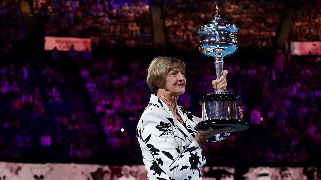 Margaret Court evades ban for her surprise Australian Open appearance