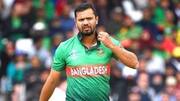 Mashrafe Mortaza steps down as Bangladesh's ODI captain