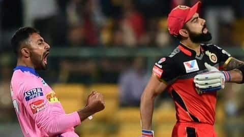 RCB vs RR: Decoding Virat Kohli's performance against Shreyas Gopal RCB vs RR: Decoding Virat Kohli's performance against Shreyas Gopal