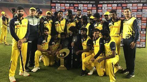 Tamil Nadu win Syed Mushtaq Ali Trophy 2020/21: Key numbers Tamil Nadu win Syed Mushtaq Ali Trophy 2020/21: Key numbers