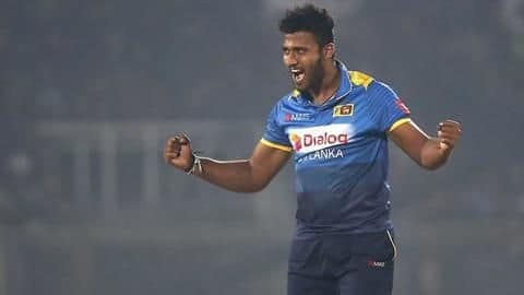 Sri Lankan pacer Shehan Madushanka arrested for possessing drugs Sri Lankan pacer Shehan Madushanka arrested for possessing drugs