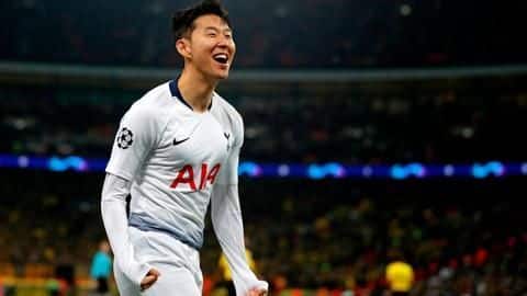 Tottenham's Son Heung-min wins Goal of the Season award Tottenham's Son Heung-min wins Goal of the Season award
