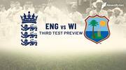 England vs West Indies, third Test: Preview, Dream11 and more