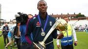 Jofra Archer loses his World Cup winners' medal