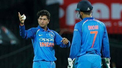 When MS Dhoni lost his cool due to Kuldeep Yadav When MS Dhoni lost his cool due to Kuldeep Yadav