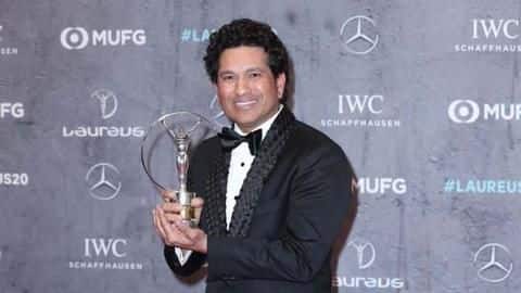 Sachin's 2011 World Cup lap named best Laureus sporting moment Sachin's 2011 World Cup lap named best Laureus sporting moment