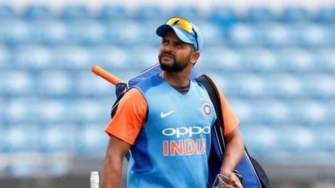 Raina's domestic performances were not suffice for comeback: MSK Prasad Raina's domestic performances were not suffice for comeback: MSK Prasad