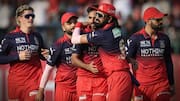 IPL 2026: SRH host RCB in battle for top two
