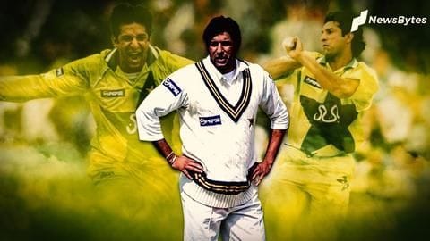 Happy Birthday Wasim Akram: A look at his phenomenal records Happy Birthday Wasim Akram: A look at his phenomenal records