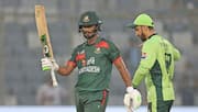 Tanzid Hasan Tamim slams his fifth ODI half-century: Key stats