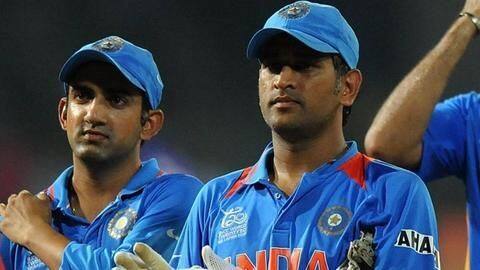 'Dhoni's comeback looks bleak with no IPL', says Gautam Gambhir 'Dhoni's comeback looks bleak with no IPL', says Gautam Gambhir
