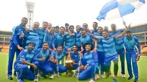 Vijay Hazare Trophy to take place from February 20-March 14 Vijay Hazare Trophy to take place from February 20-March 14