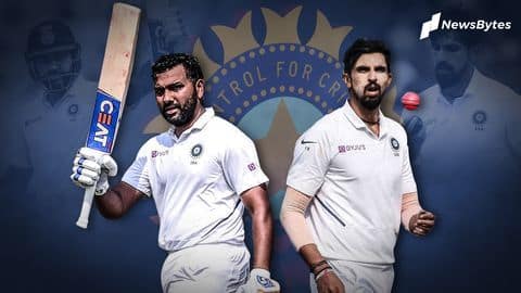 Australia vs India: Rohit, Ishant ruled out of two Tests Australia vs India: Rohit, Ishant ruled out of two Tests
