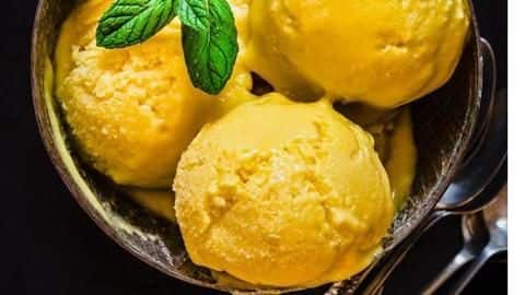 How to make delicious mango ice cream at home How to make delicious mango ice cream at home