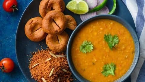 How to make authentic Rajasthani dal baati churma at home How to make authentic Rajasthani dal baati churma at home