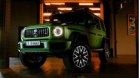 Mercedes-AMG G 63 4x4 Squared breaks cover: Check features, price Mercedes-AMG G 63 4x4 Squared breaks cover: Check features, price