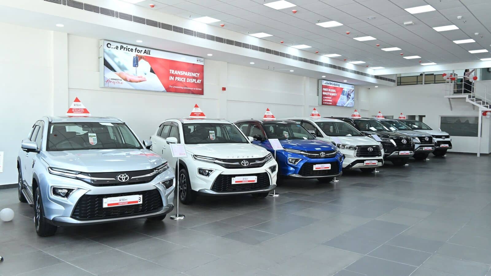 Toyota opens first company-owned used car outlet in Delhi