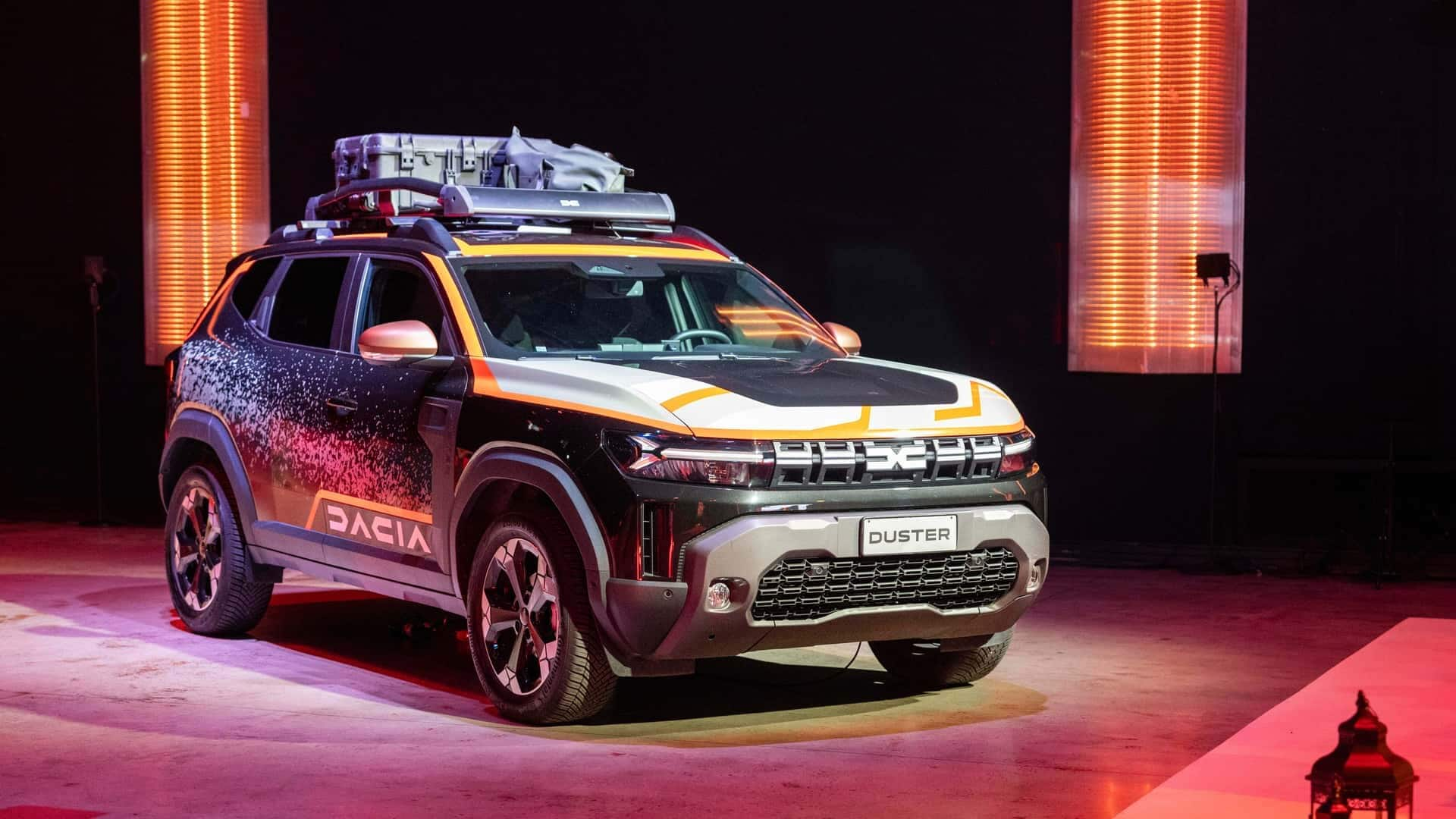 This one-off car celebrates Dacia's entry in Dakar Rally