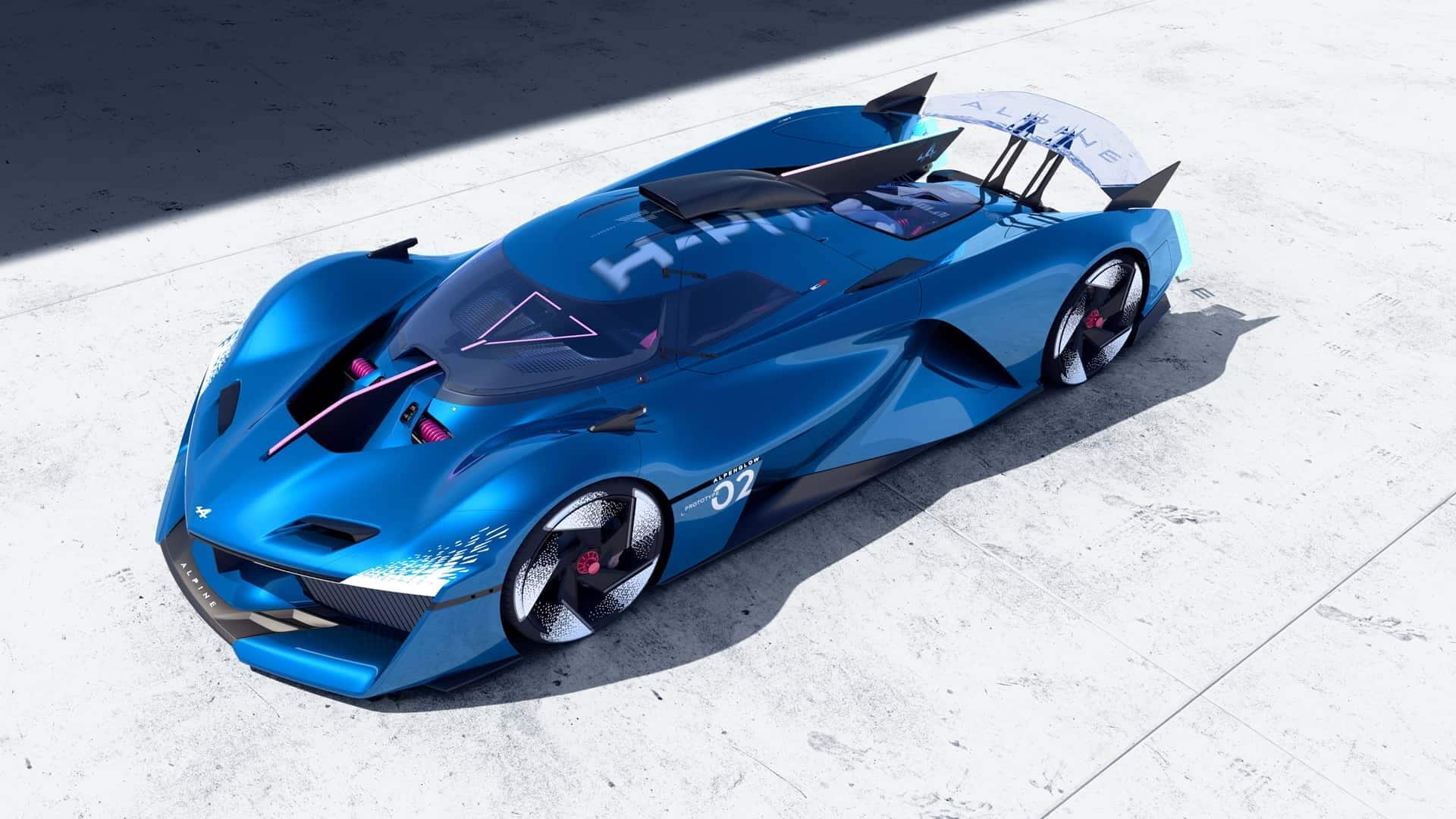 Alpine's latest concept supercar runs solely on hydrogen