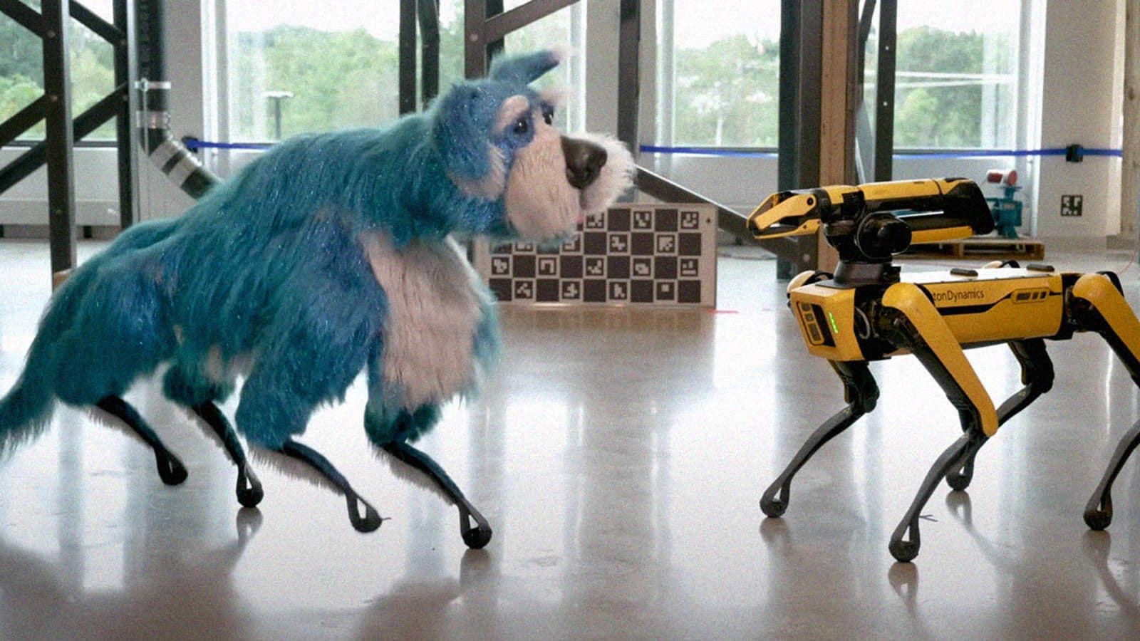 Boston Dynamics unveils its fur-covered dancing robot dog 'Sparkles'