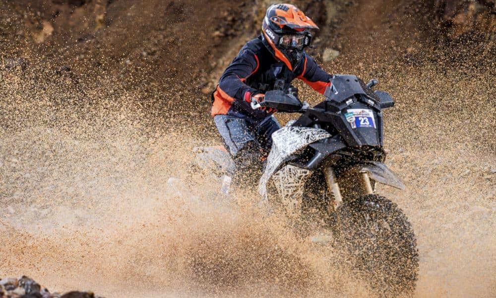 KTM teases new adventure motorcycle with AMT gearbox