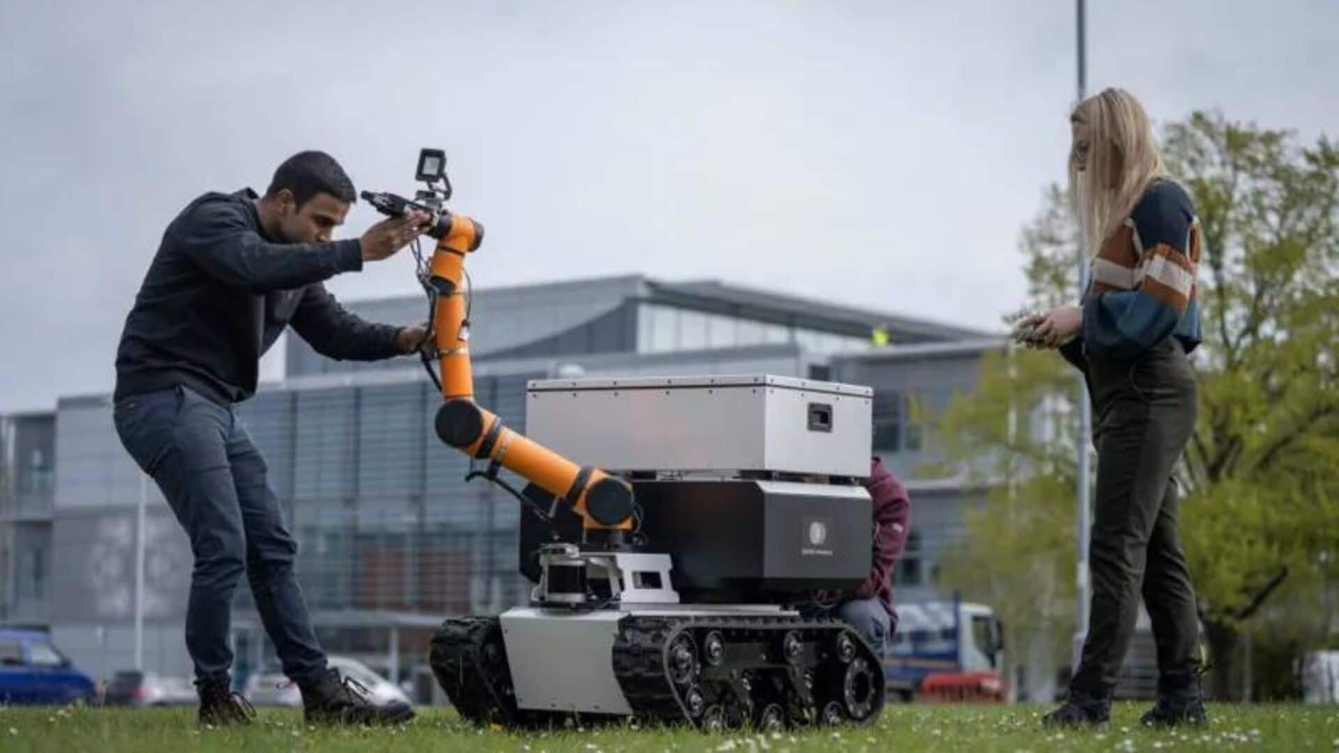 This robot can function amid nuclear threats