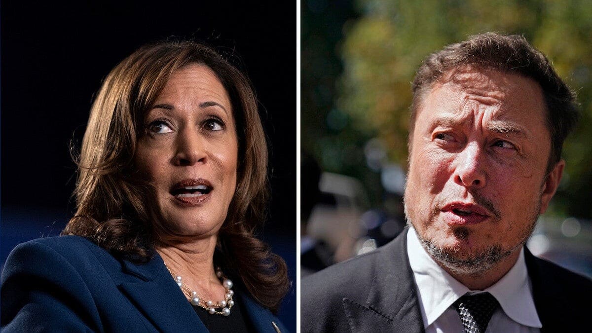 X suspends 'White Dudes for Harris' account after $4M fundraiser