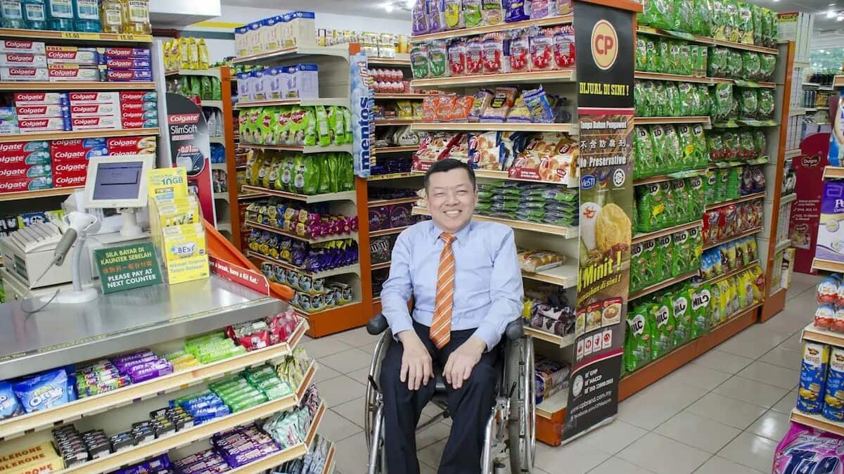 Polio survivor who ran roadside stall becomes Malaysia's newest billionaire