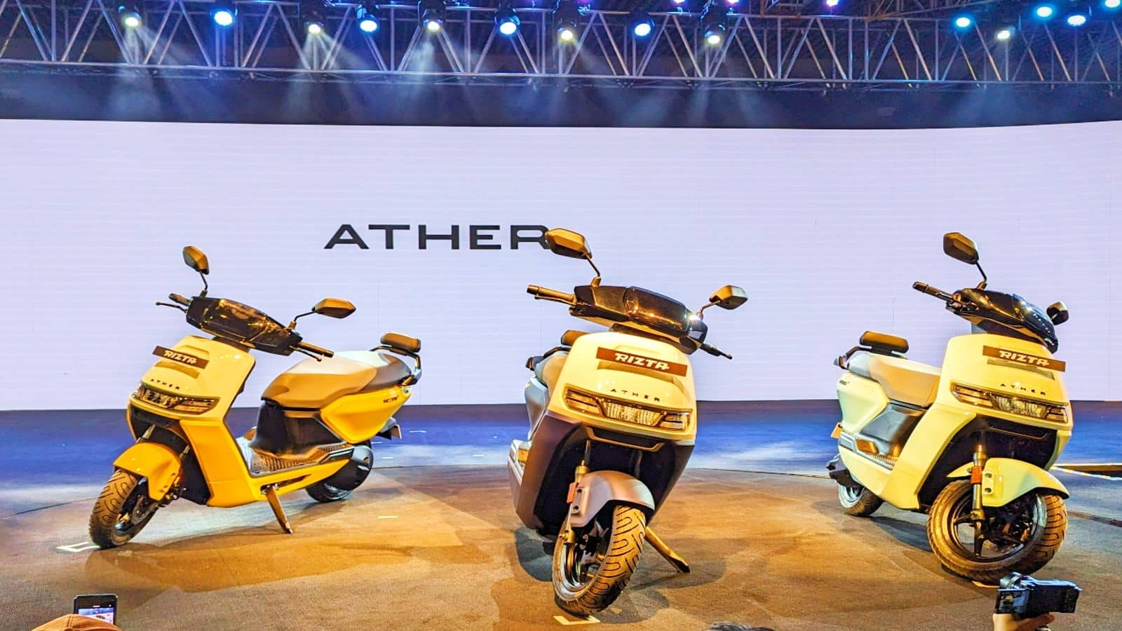 Ather Rizta electric scooter goes official at ₹1.10 lakh