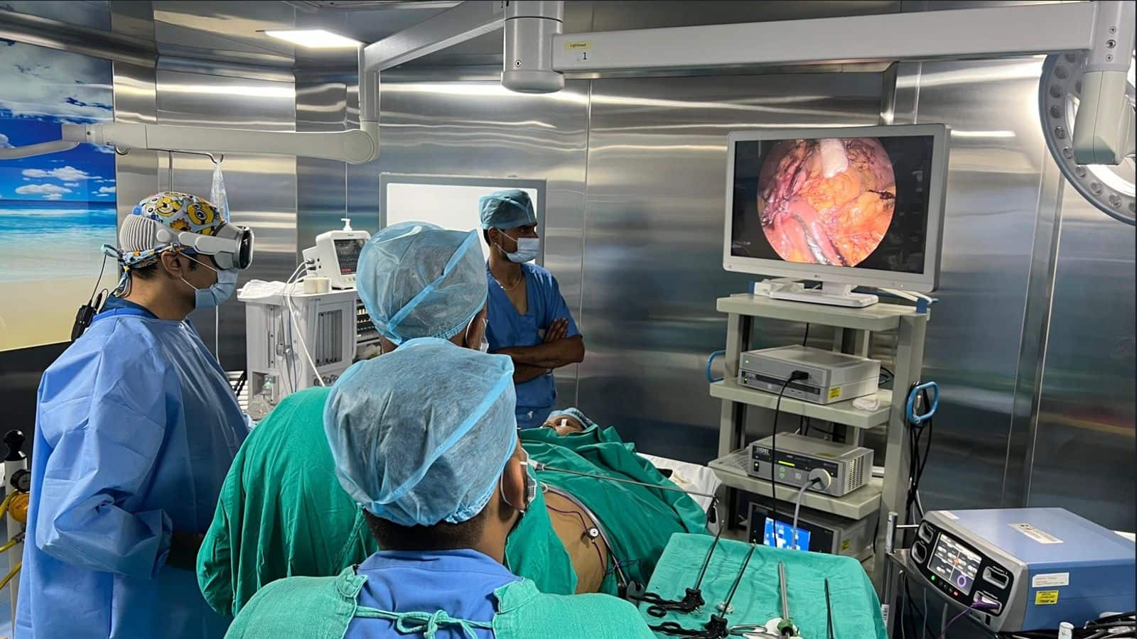 New Delhi doctor conducts bariatric surgery using Apple Vision Pro