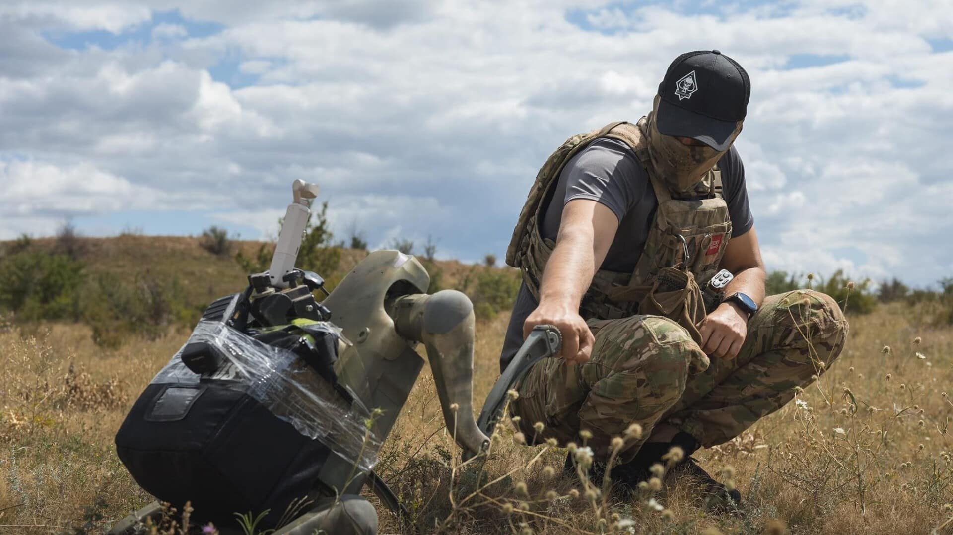 Ukraine's new robot dogs can dispose bombs on the battlefield