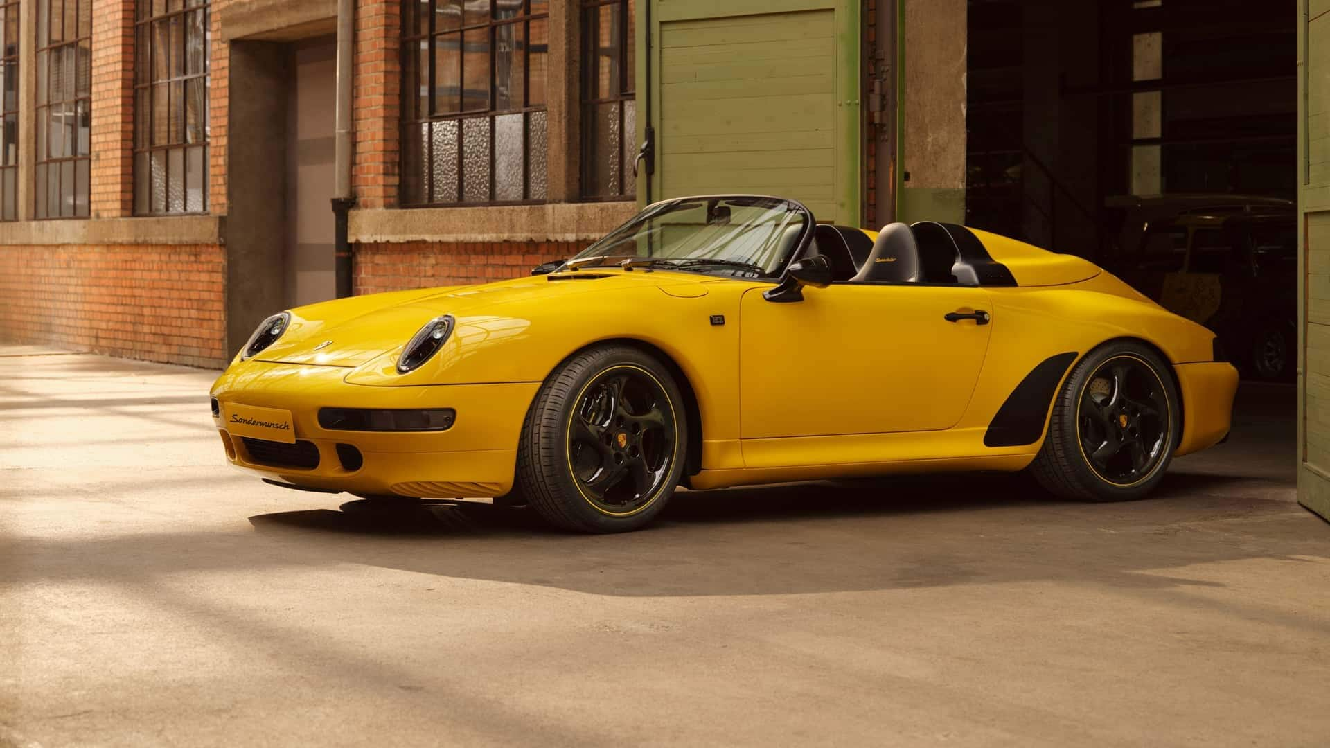 Porsche rolls out one-off 993 Speedster for an Italian collector