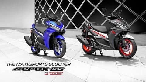 Yamaha AEROX 155 maxi-scooter reaches dealerships in India Yamaha AEROX 155 maxi-scooter reaches dealerships in India
