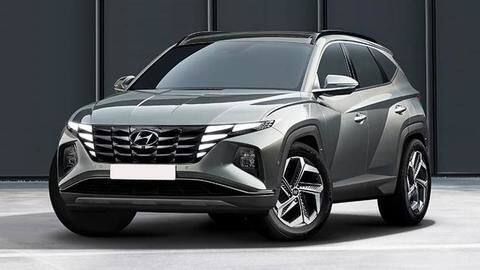 Fourth-generation Hyundai TUCSON SUV previewed in spy shots Fourth-generation Hyundai TUCSON SUV previewed in spy shots