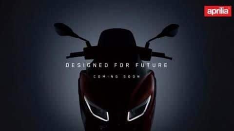 Ahead of launch, Aprilia SXR 160 maxi-scooter teased Ahead of launch, Aprilia SXR 160 maxi-scooter teased