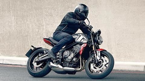 Triumph Trident launched in China at around Rs. 10 lakh Triumph Trident launched in China at around Rs. 10 lakh