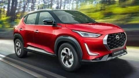 Bookings for Nissan Magnite SUV open in India: Details here | NewsBytes