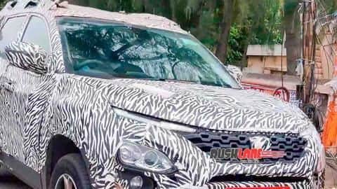 Ahead of launch, Tata Gravitas SUV spotted testing on roads Ahead of launch, Tata Gravitas SUV spotted testing on roads